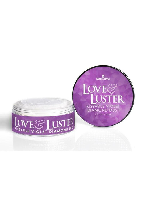 Load image 1 in gallery view. Love and Luster Kissable Violet Diamond Dust - 2oz.