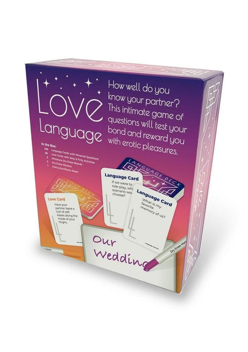 Load image 1 in gallery view. Love Language Couples Game