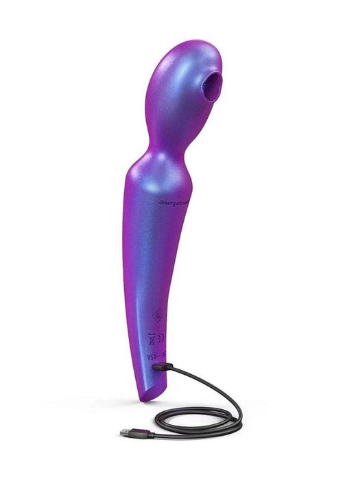 Load image 1 in gallery view. Love to Love Silicone Rechargeable Sense Touch Clitoral Stimulator - Iridescent Night Love to Love