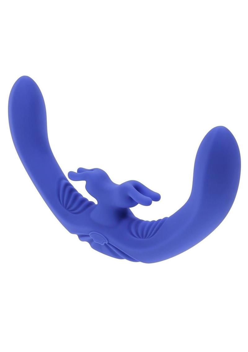 Lovebirds Rechargeable Silicone Dual Vibrator with Remote Control Evolved
