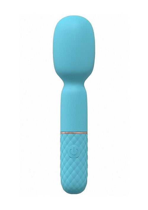 Load image 1 in gallery view. Loveline Bella Rechargeable Silicone Mini Wand - Blue