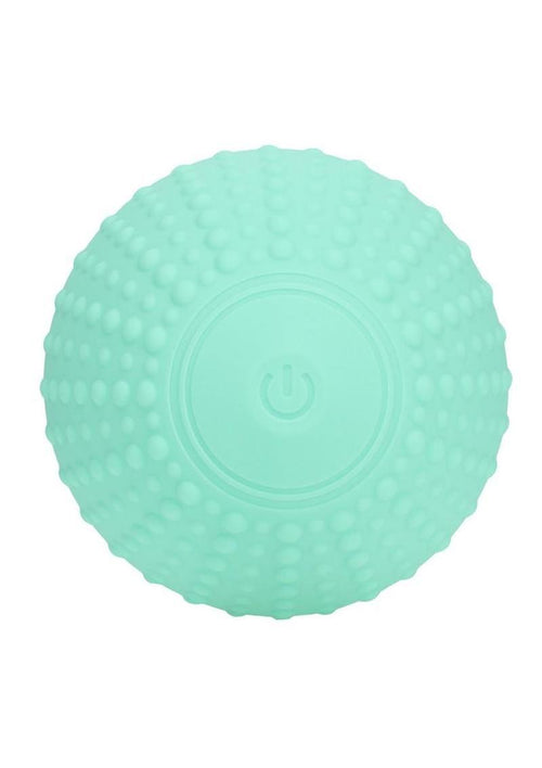 Load image 1 in gallery view. Loveline Comfortpulse 10 Function Vibrating Rechargeable Silicone Duo Massager - Green