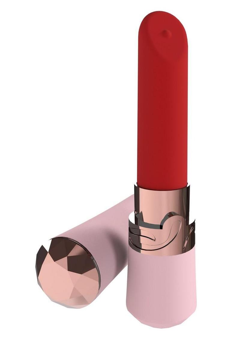10 Function Silicone Lipstick Massager Loveline