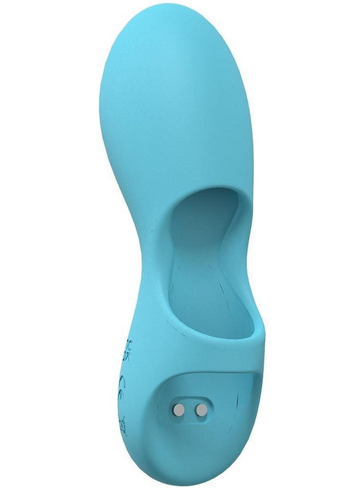 Load image 1 in gallery view. Loveline Joy Rechargeable Finger Vibe - Blue
