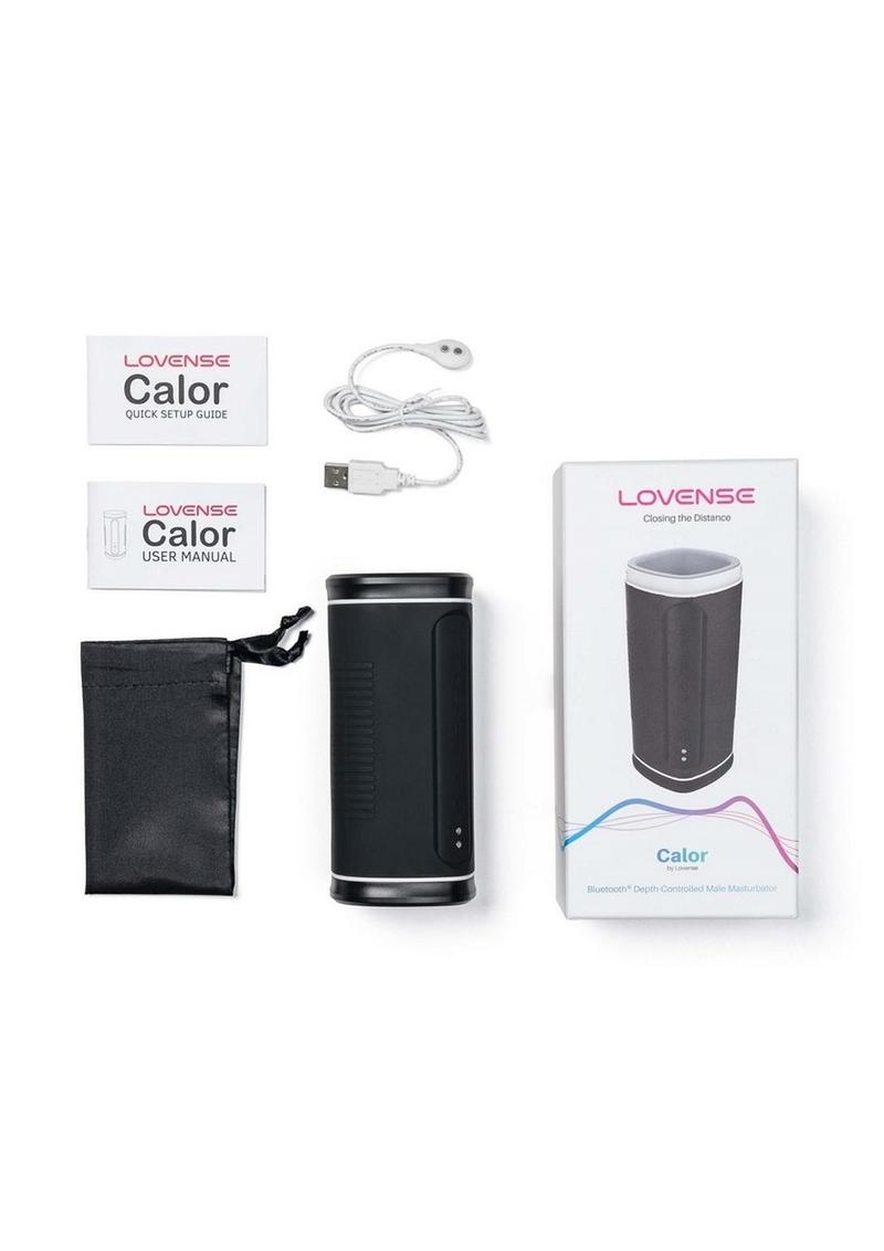 Lovense Calor Rechargeable Bluetooth Remote Stroker Lovense