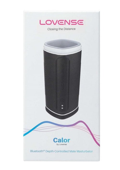 Load image 1 in gallery view. Lovense Calor Rechargeable Bluetooth Remote Stroker - Black