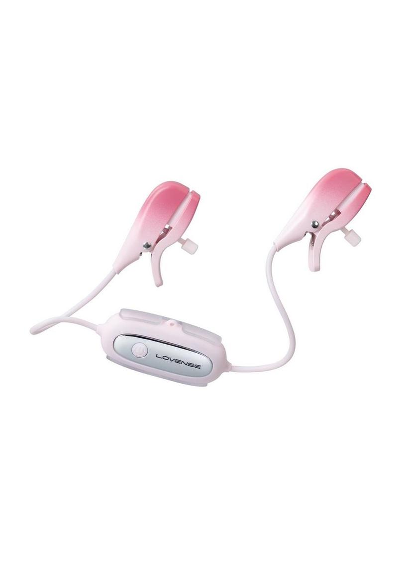 Gemini Rechargeable Silicone App-Control Nipple Clamps Lovense