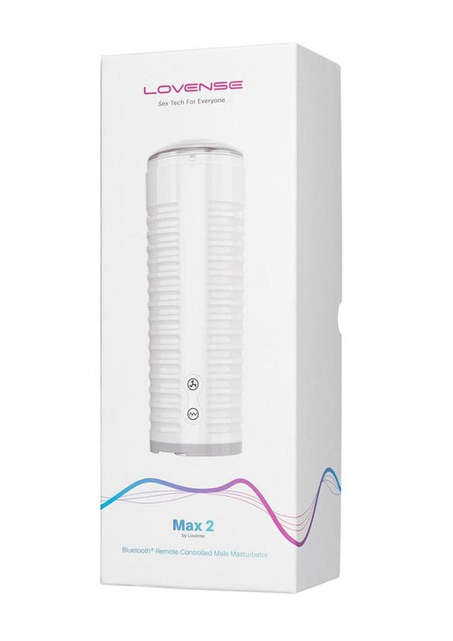 Load image 1 in gallery view. Lovense Max 2 with Neutral-Shaped Sleeve - White