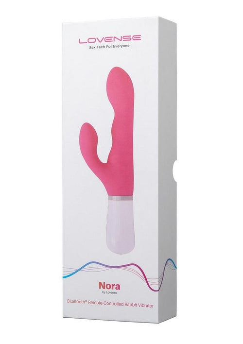 Load image 1 in gallery view. Lovense Nora Remote Controlled Rabbit Vibrator - Pink