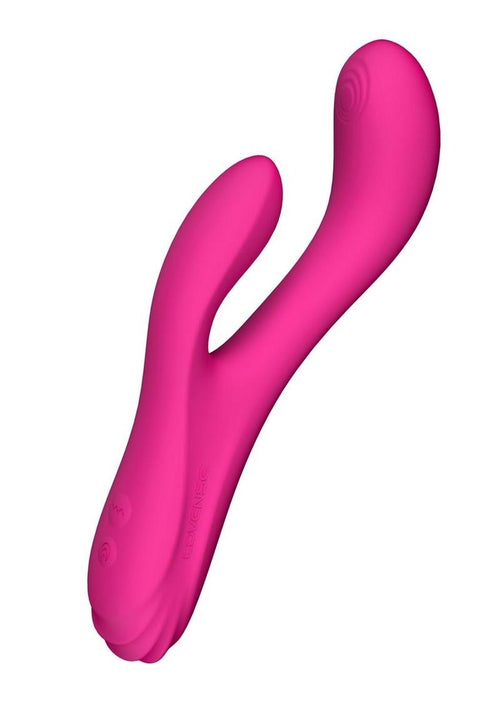 Load image 1 in gallery view. Lovense Osci 3 Rechargeable Silicone G-Spot Vibrator with Clitoral Stimulator Lovense