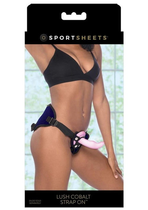 Load image 1 in gallery view. Lush Cobalt Strap-On - Blue