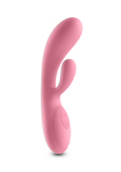 Load image 1 in gallery view. Lust-N-Dreams Samba Rechargeable Silicone Rabbit Vibrator - Pink