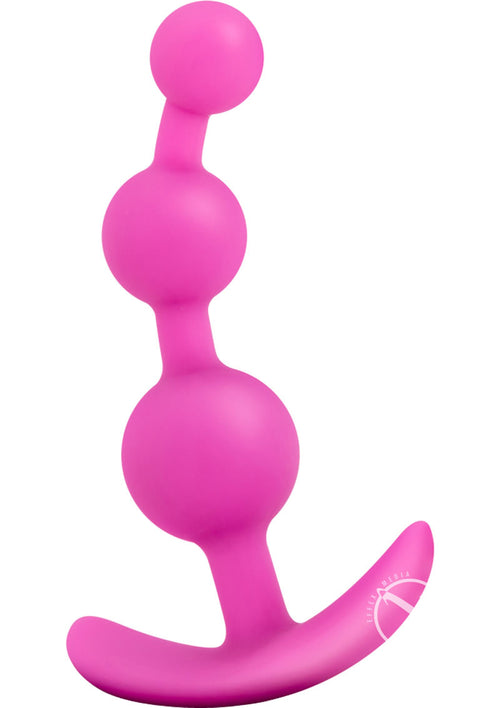 Load image 1 in gallery view. Luxe Be Me 3 Silicone Butt Plug - Pink