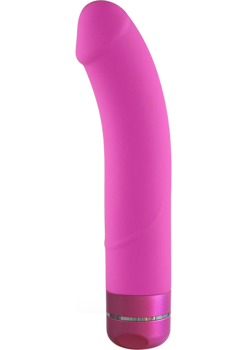 Load image 1 in gallery view. Luxe Beau Vibrating Silicone Dildo - Pink - 8.5in