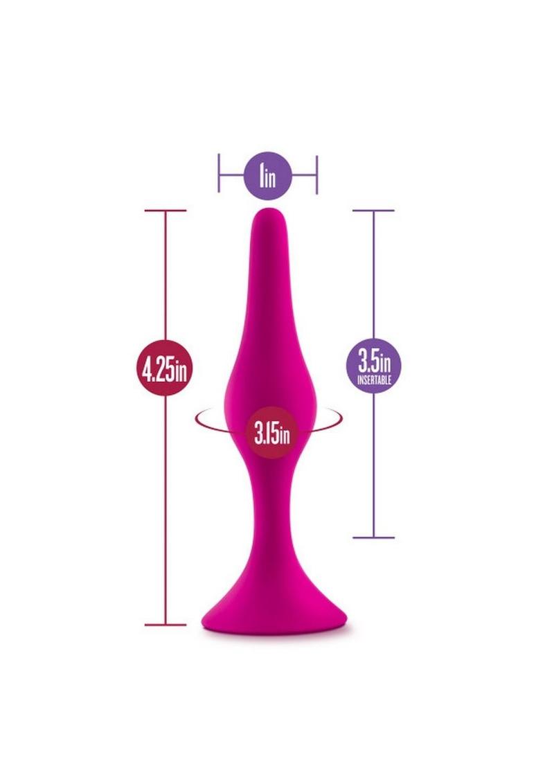 Luxe Beginner Plug Silicone Butt Plug Luxe