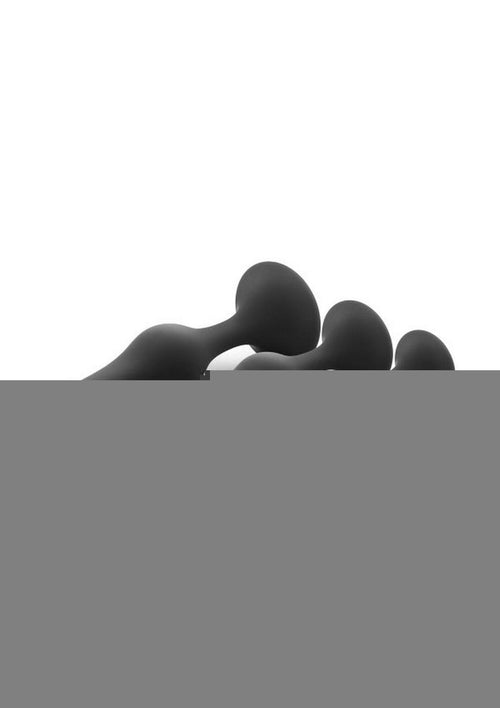 Load image 1 in gallery view. Luxe Beginner Silicone Butt Plug Kit 3 Sizes 3 Sizes Luxe