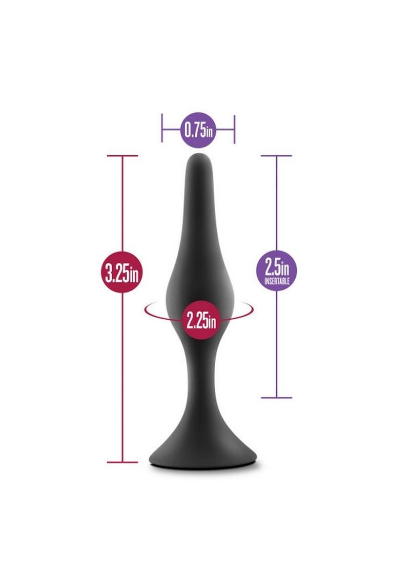 Luxe Beginner Silicone Butt Plug Luxe