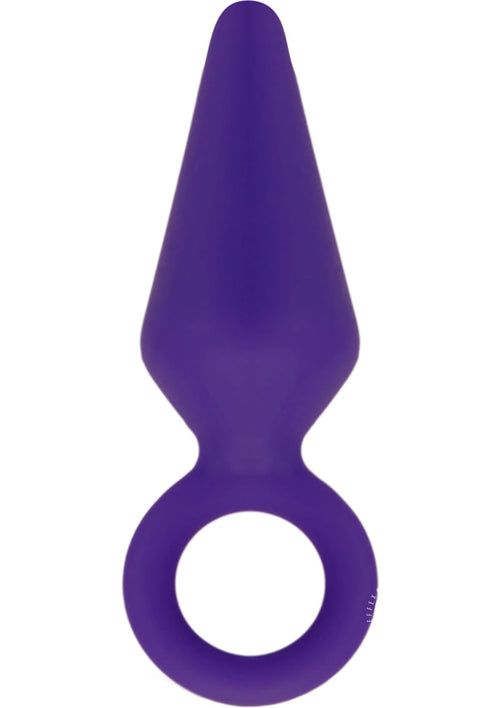 Load image 1 in gallery view. Luxe Candy Rimmer Silicone Butt Plug - Purple - Medium