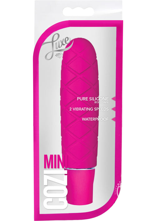 Load image 1 in gallery view. Luxe Cozi Mini Silicone Vibrator - Fuchsia/Pink