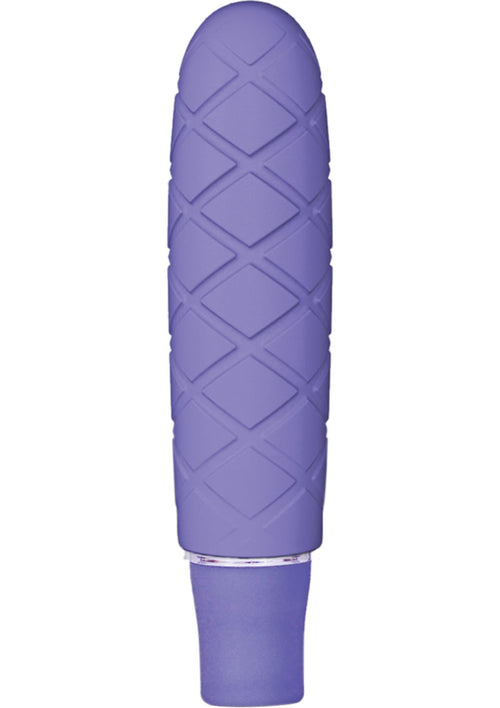 Load image 1 in gallery view. Luxe Cozi Silicone Mini Vibrator - Periwinkle/Purple