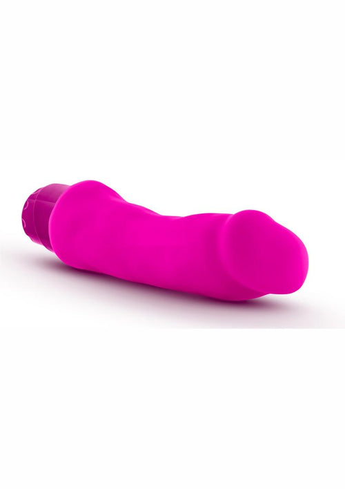 Load image 1 in gallery view. Luxe Marco Vibrating Silicone Dildo - Pink - 7.75in
