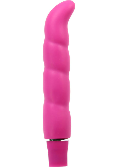 Load image 1 in gallery view. Luxe Purity G Silicone G-Spot Vibrator - Pink