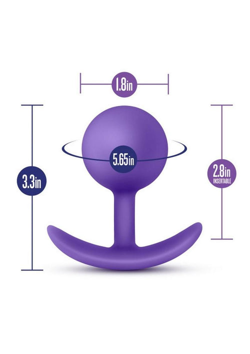 Load image 1 in gallery view. Luxe Wearable Vibra Plug Silicone Butt Plug Luxe