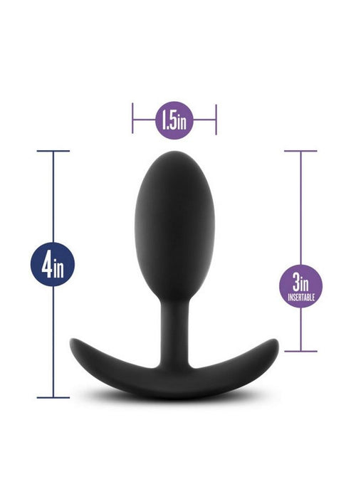 Load image 1 in gallery view. Luxe Wearable Vibra Slim Plug Silicone Butt Plug Luxe