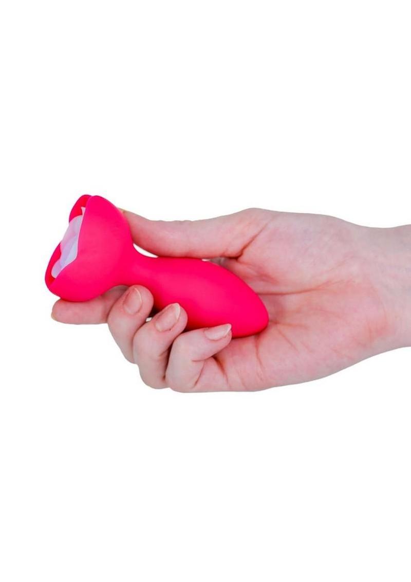 M'lady Light Up Rotating Silicone Rechargeable Anal Plug BMS Factory