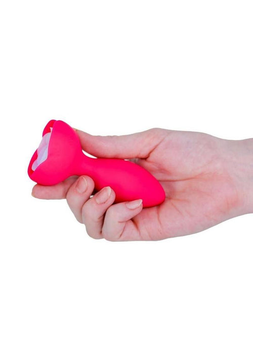 Load image 1 in gallery view. M'lady Light Up Rotating Silicone Rechargeable Anal Plug BMS Factory