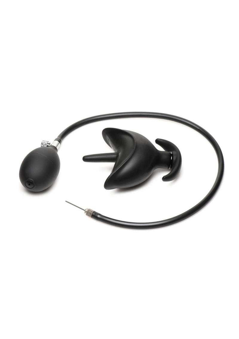 Master Series Ass Bound Anchor Inflatable Silicone Anal Plug Master Series
