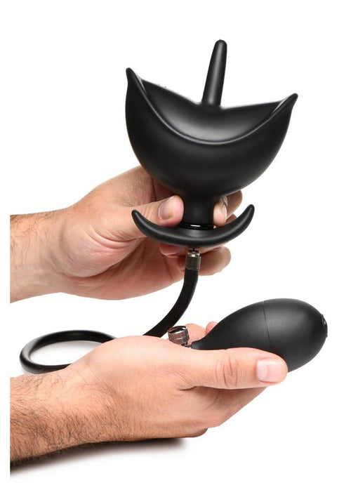 Load image 1 in gallery view. Master Series Ass Bound Anchor Inflatable Silicone Anal Plug Master Series