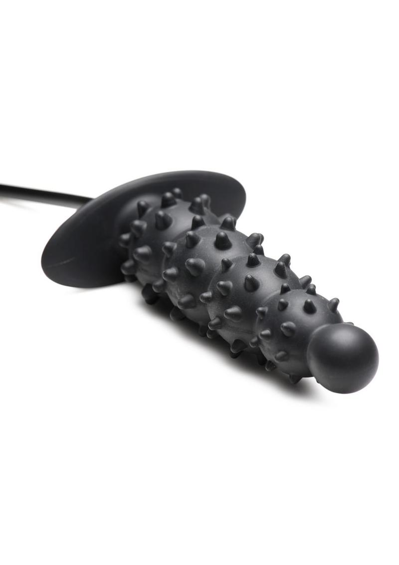Master Series Ass Puffer Nubbed Inflatable Silicone Anal Plug Master Series
