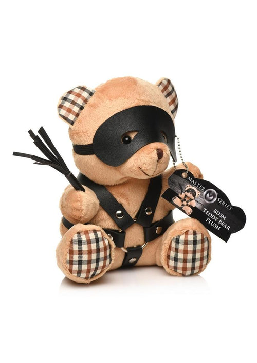 Load image 1 in gallery view. Master Series BDSM Plush Teddy Bear - Tan