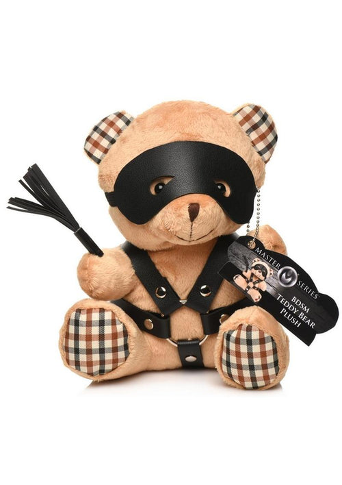 Load image 1 in gallery view. Master Series BDSM Plush Teddy Bear - Tan