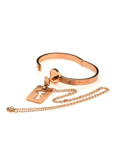 Load image 1 in gallery view. Ms Cuffed Locking Bracelet Necklace Master Series