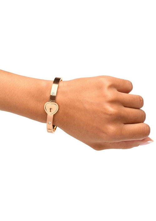 Load image 1 in gallery view. Ms Cuffed Locking Bracelet Necklace Master Series