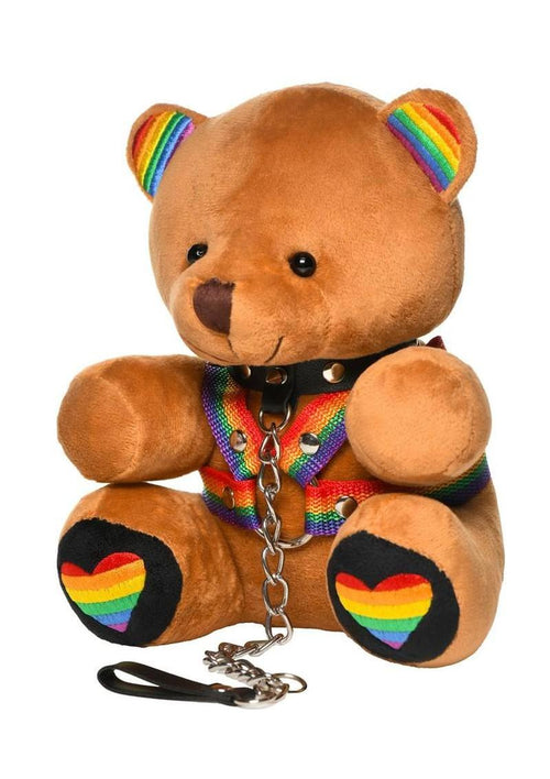 Load image 1 in gallery view. Master Series Pride Bear - Multicolor/Rainbow/Tan