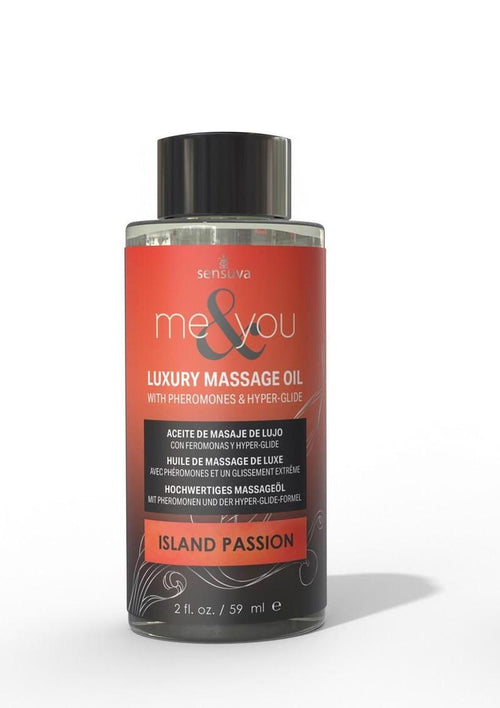 Load image 1 in gallery view. Me and You Pheromone Infused Luxury Massage Oil Island Passion - 2oz