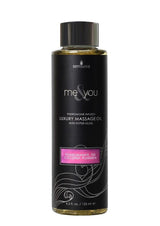 Me and You Pheromone Infused Luxury Massage Oil Pomegranate Fig Coconut Plumeria