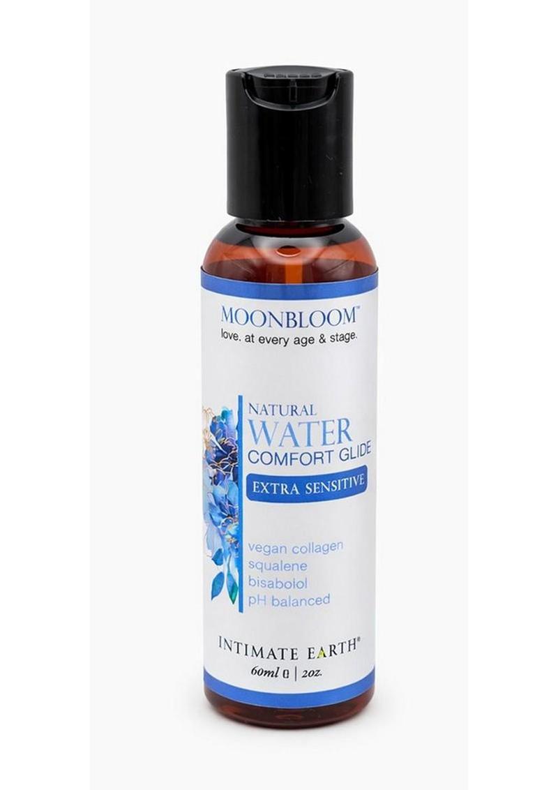 Intimate Earth Moonbloom natural water comfort glide, extra sensitive
