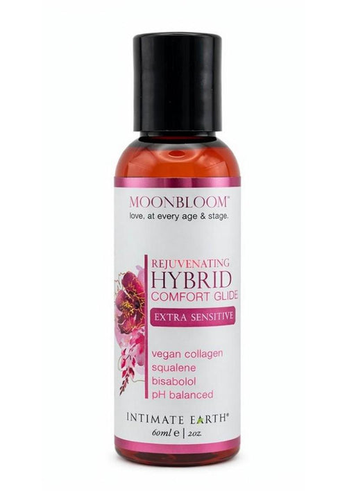 Load image 1 in gallery view. Intimate Earth Moonbloom rejuvenating hybrid comfort glide, extra sensitive, 8 oz