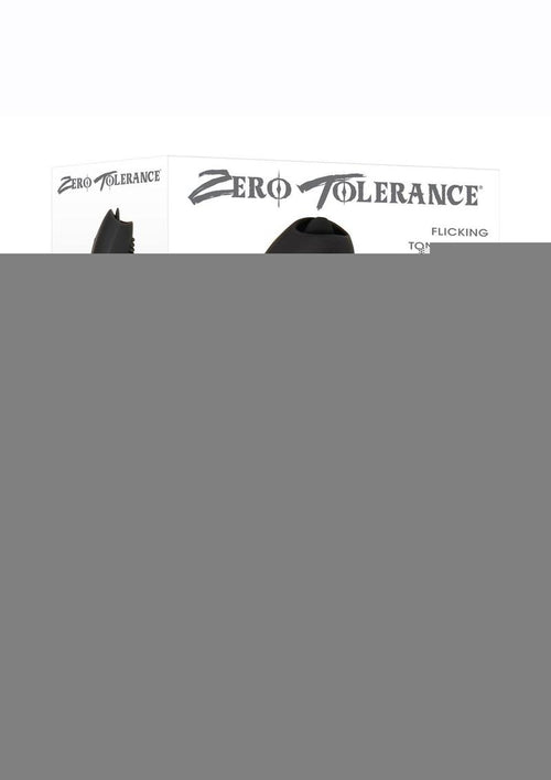 Load image 1 in gallery view. Mr. Flicker Rechargeable Silicone Cock Ring - Black