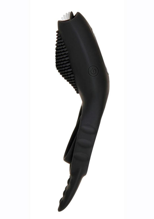 Load image 1 in gallery view. Mr. Flicker Rechargeable Silicone Cock Ring Zero Tolerance