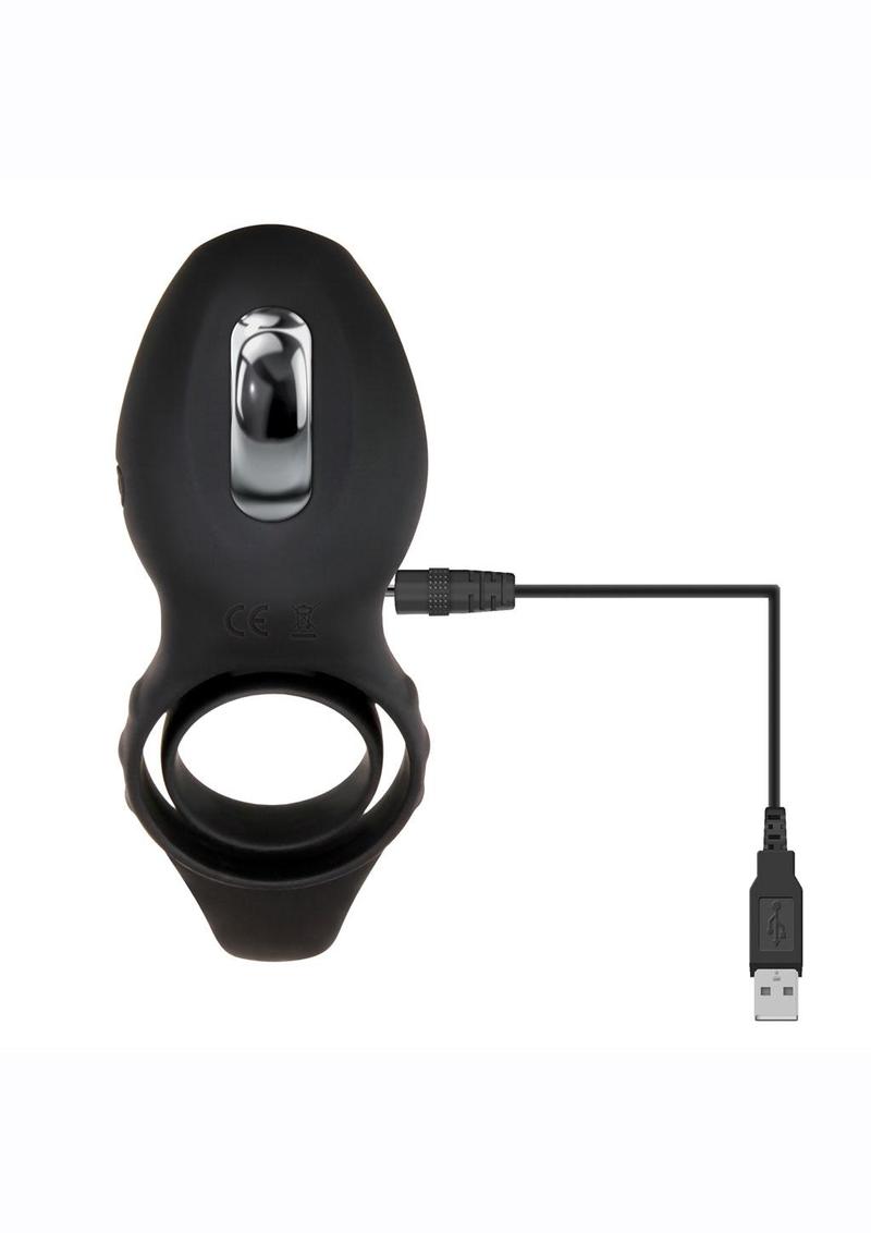 Mr. Flicker Rechargeable Silicone Cock Ring Zero Tolerance
