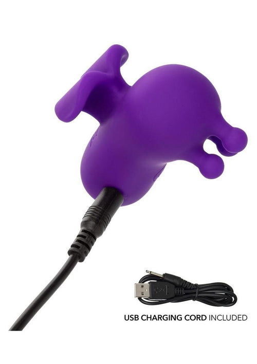Load image 1 in gallery view. Neon Vibes The Triple Tease Rechargeable Silicone Vibrator Neon Vibes