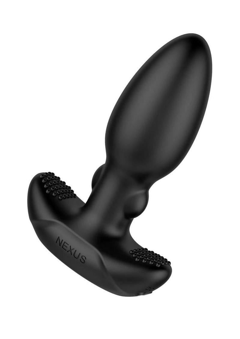 Beat Thumping Rechargeable Silicone Butt Plug with Remote Control Nexus