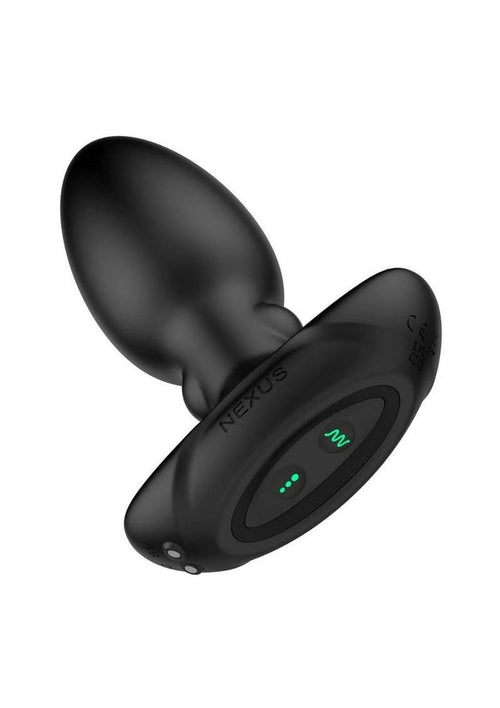 Load image 1 in gallery view. Beat Thumping Rechargeable Silicone Butt Plug with Remote Control Nexus