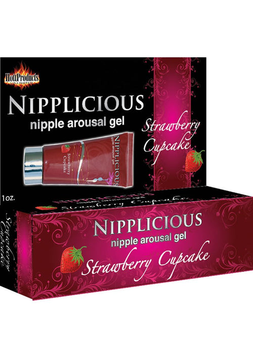 Load image 1 in gallery view. Nipplicious Nipple Arousal Gel Strawberry Cupcake - Its Cassidy Bybee