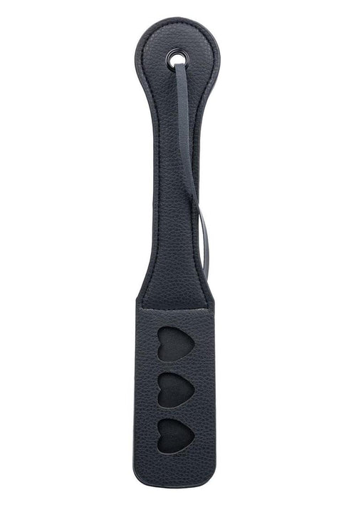 Load image 1 in gallery view. Nocturnal Collection Heart Throb Paddle - Black